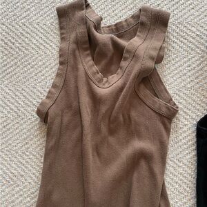 Brandy Melville brown tank top